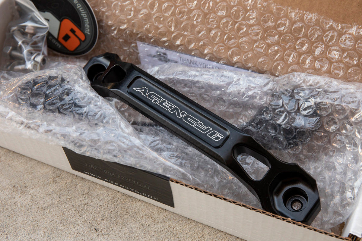 Agency 6 Billet Grab Handles for Prinsu Roof Racks, CNC Racks