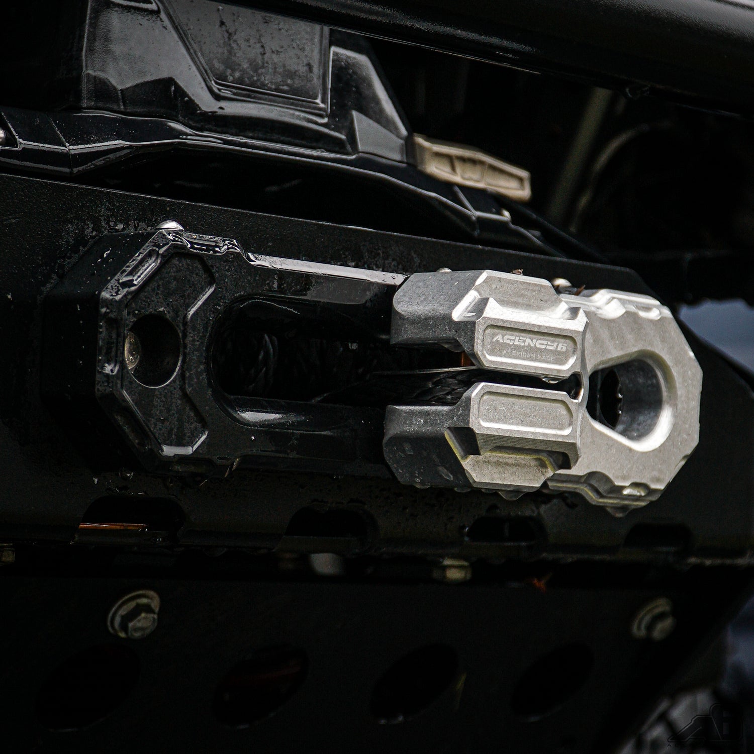 Agency 6 Billet Shackle – Winch Shackle Raw