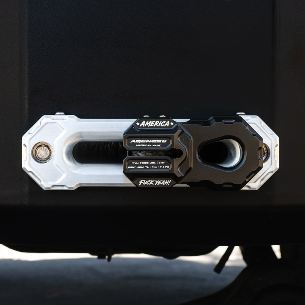 The America F*** Yeah Billet Winch Shackle