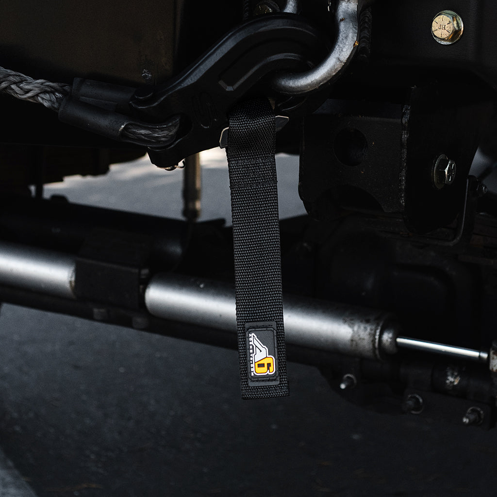 A6™ WINCH HOOK Pull Strap - 1.5 inch wide