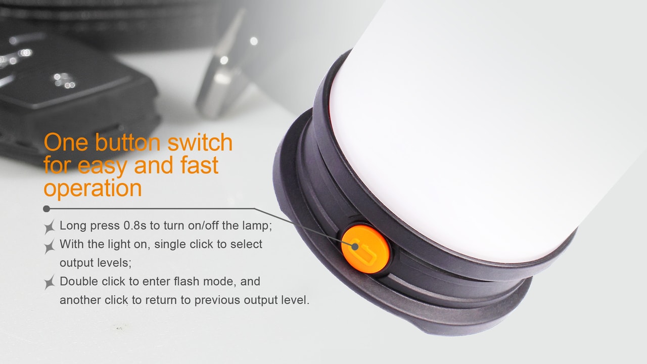 Fenix CL30R LED Camping Lantern | Agency 6