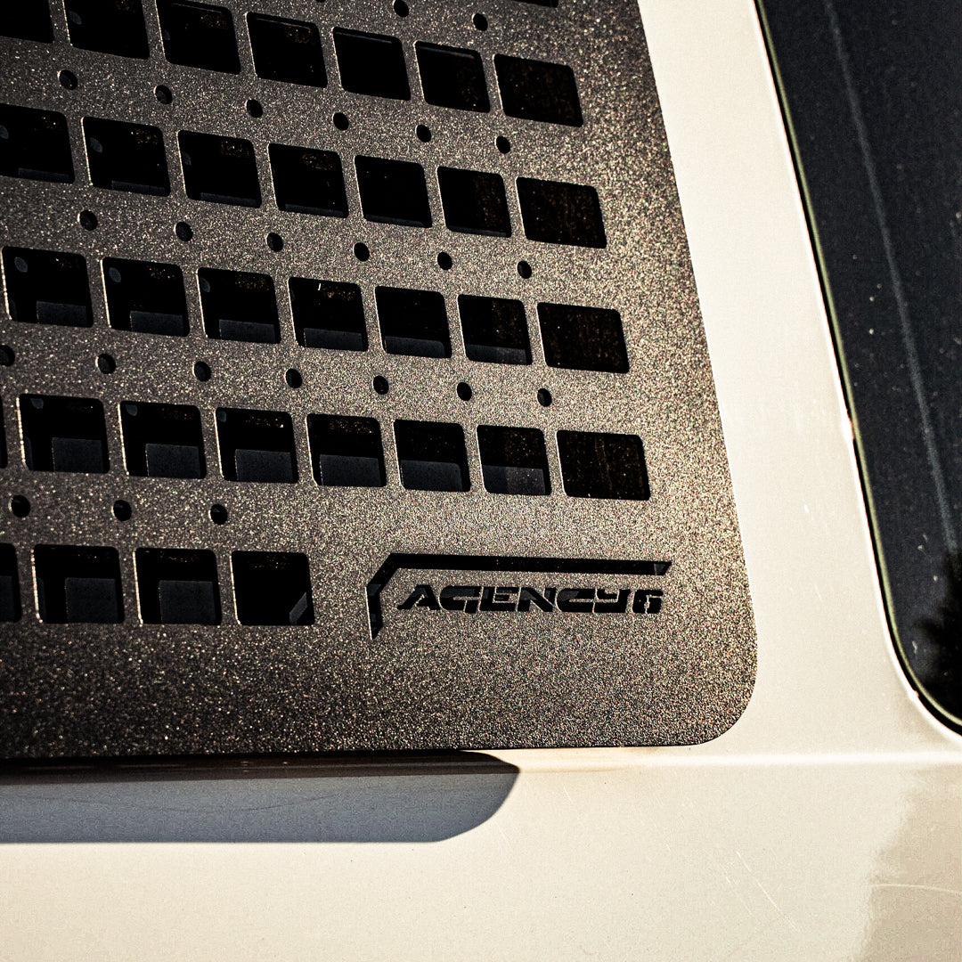 Ford E350 Driver Side Window Grids | Agency 6
