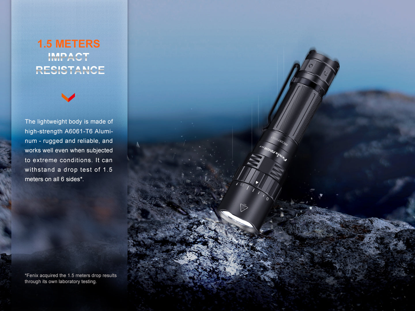 Fenix PD40R Rechargeable Flashlight | Agency 6