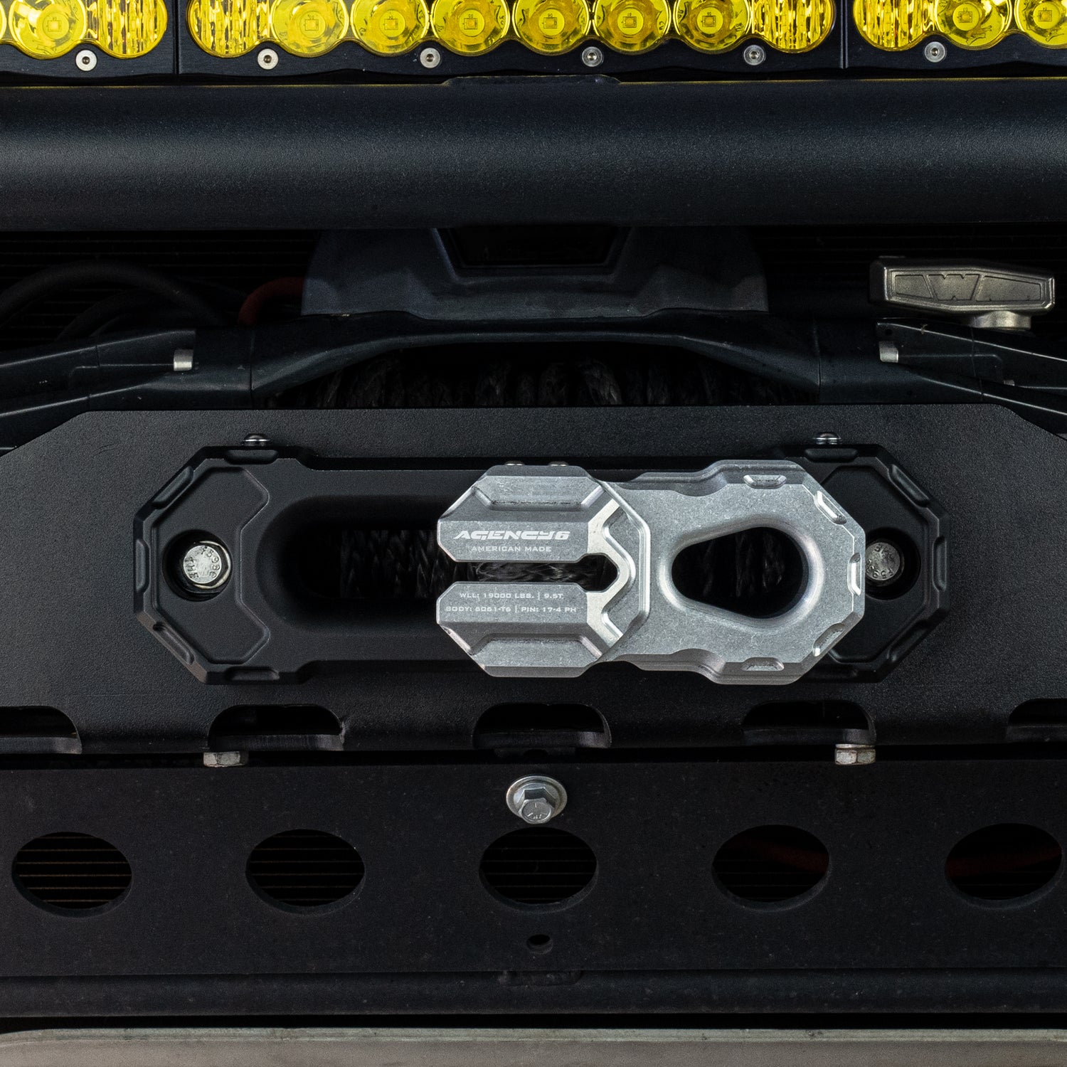 Agency 6 Billet Winch Shackle