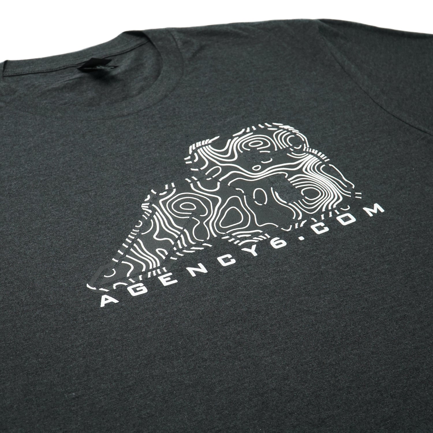 Topographic Logo Apparel T-Shirt | Agency 6