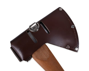 1.25lb Premium Velvicut® Hudson Bay Belt Hatchet w/full leather sheath