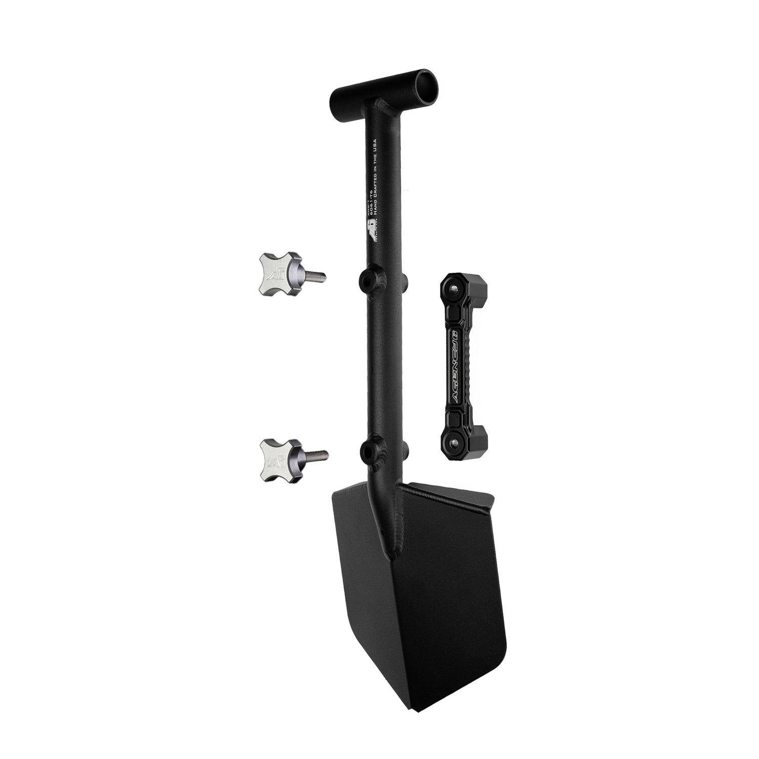 Agency 6 Adventure Mini Shovel with Black SSM Mount