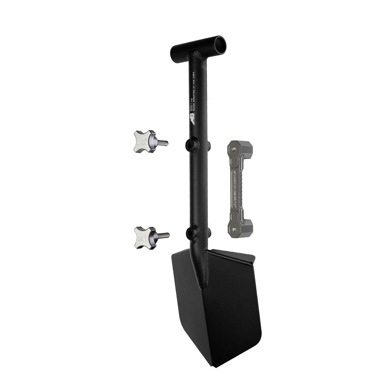 Agency 6 Mini Shovel with Grey SSM Mount & Knobs