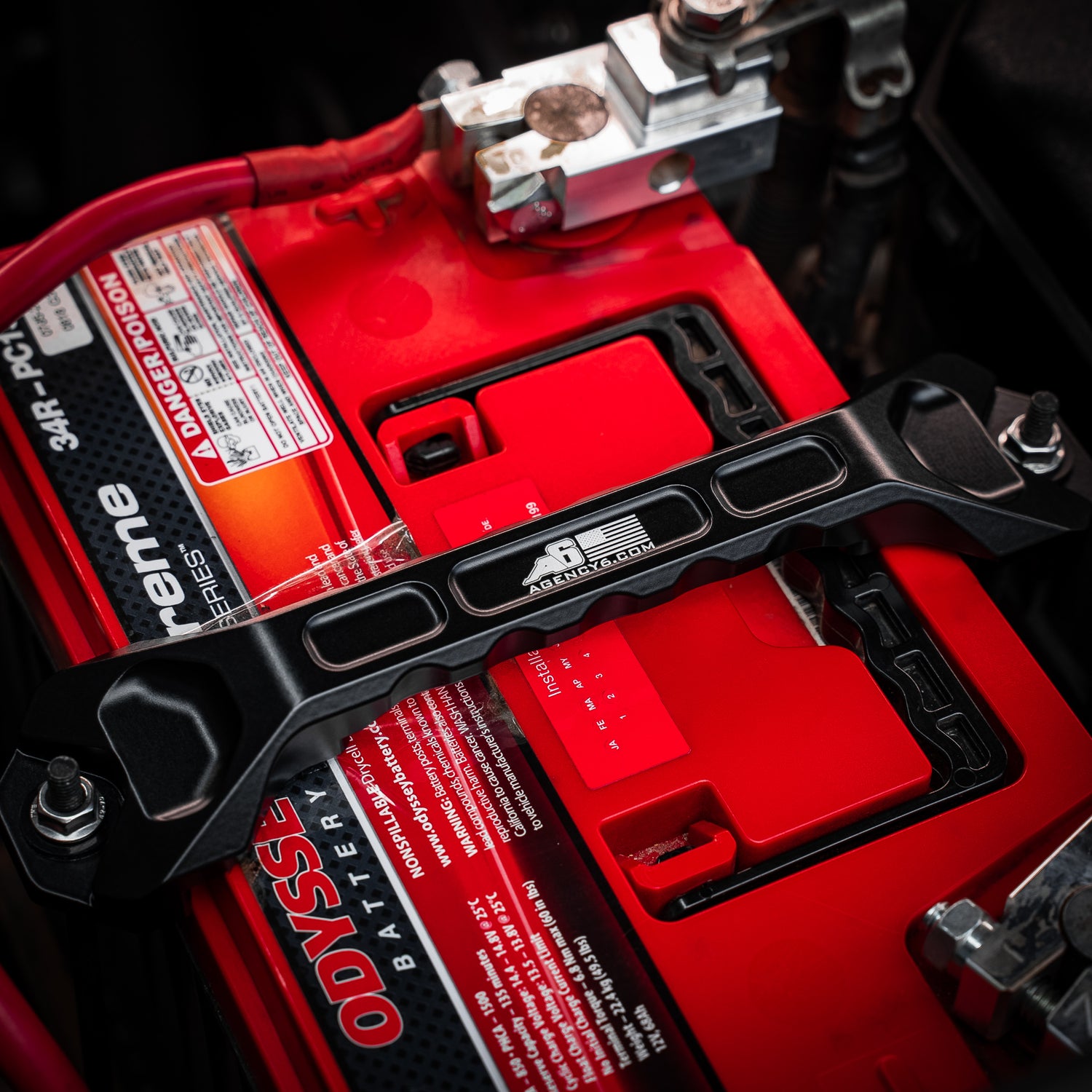 Agency 6 Toyota Lexus Billet Battery Hold Down