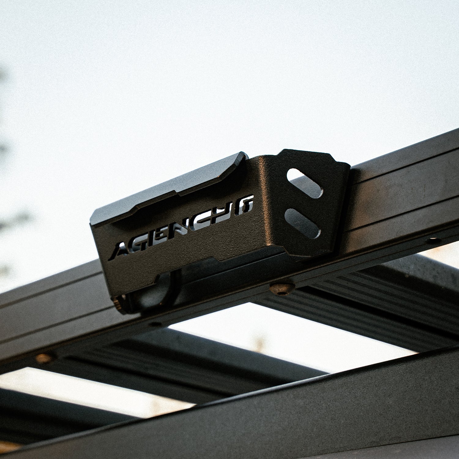 Agency 6 Top Mount Handles Black Pair