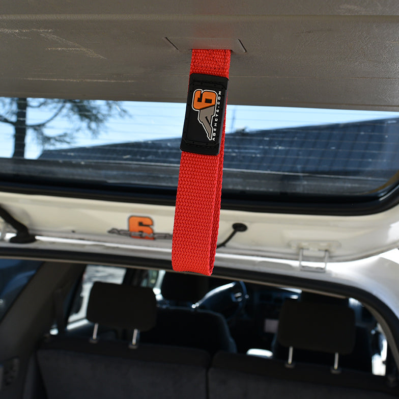 4Runner Rear Hatch Pull Strap in Red | Agency 6