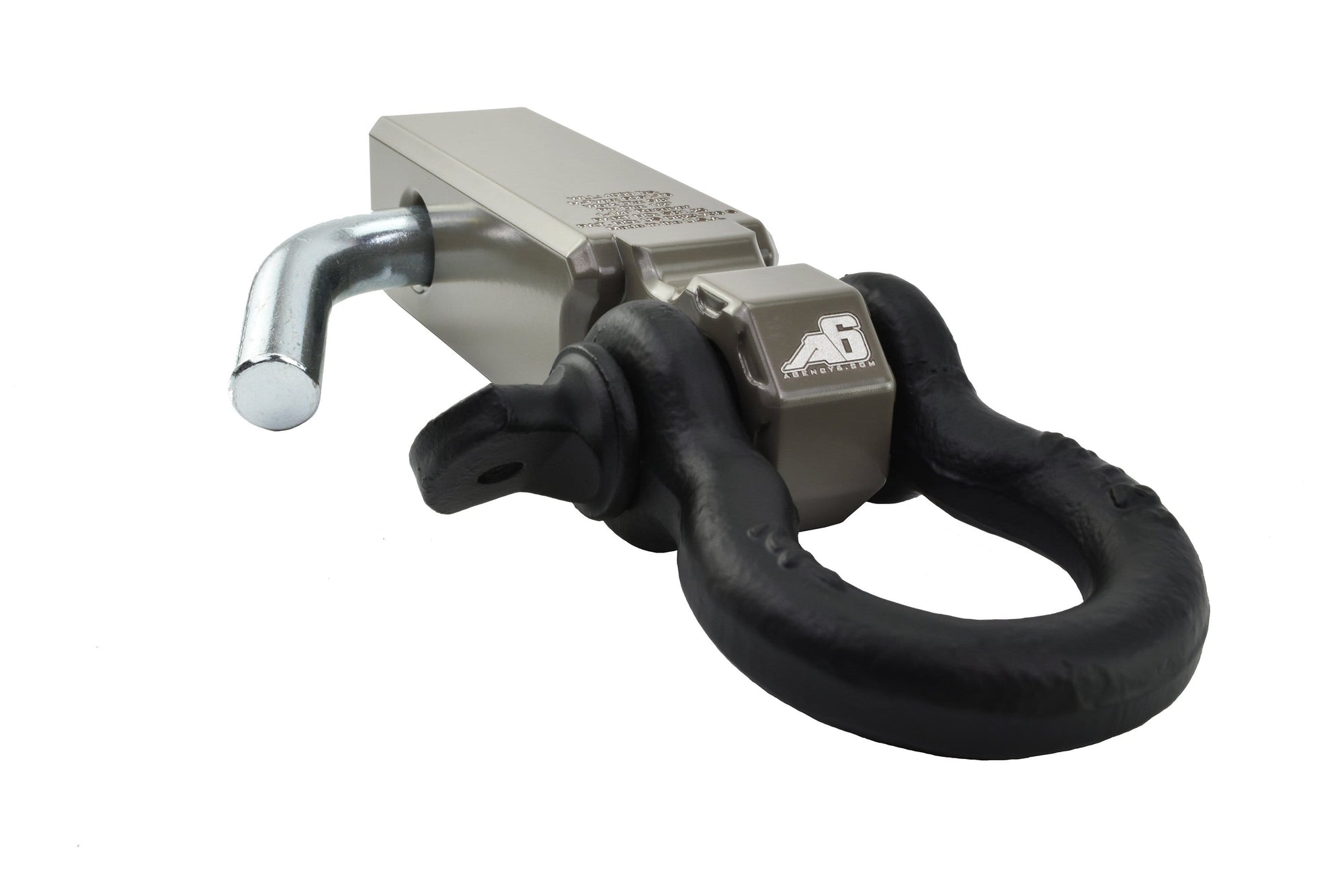 Shackle Block 1.25" Assembly - Earth Grey
