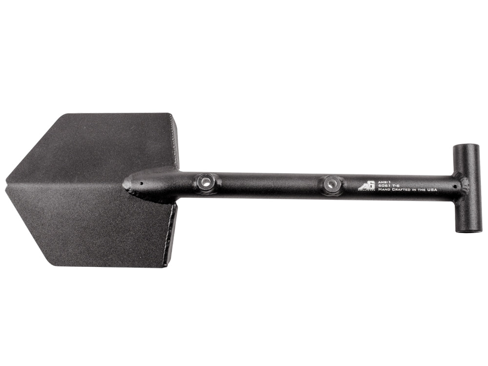 Compact Adventure Shovel – A6™ Black | Agency 6