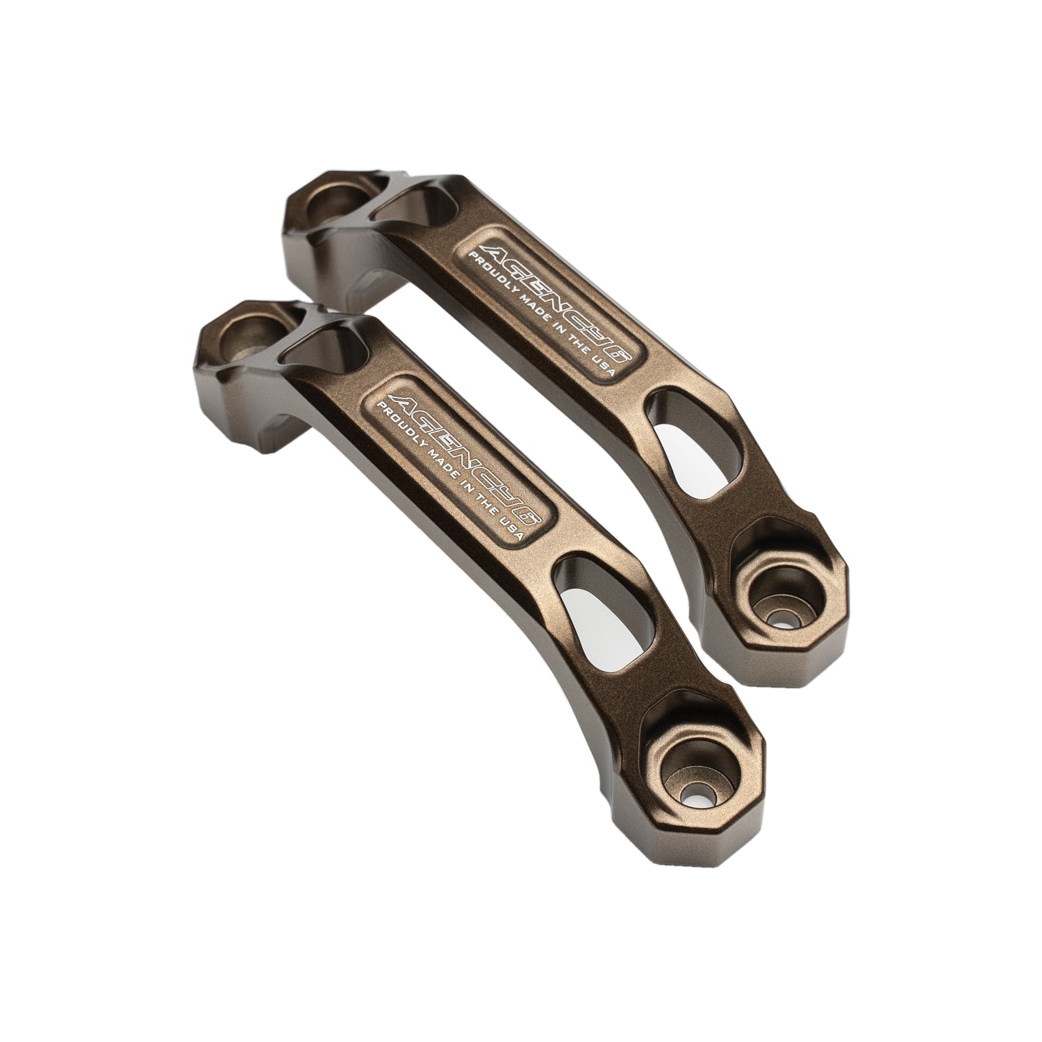 Premium Agency 6 Billet Grab Handles Pair