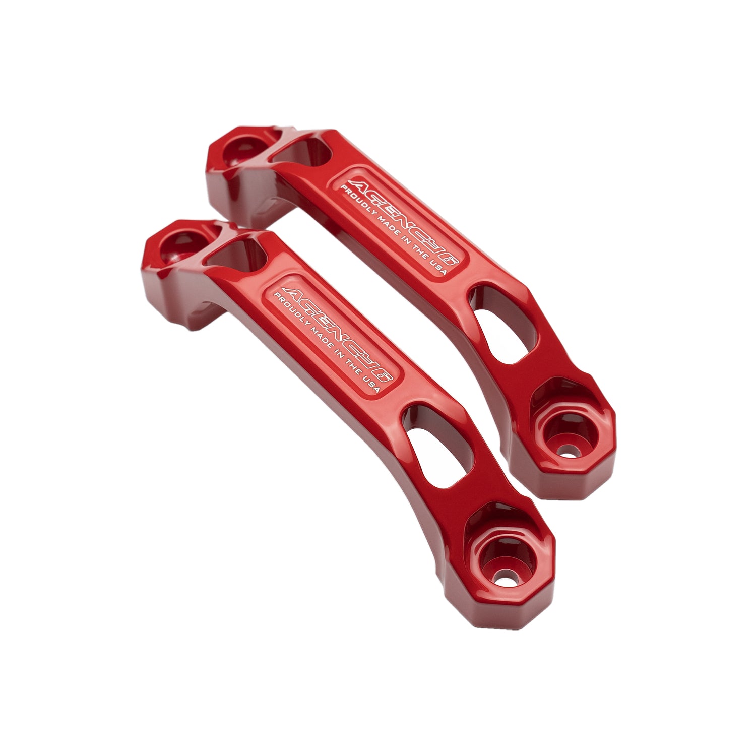 Premium Agency 6 Billet Grab Handles Pair