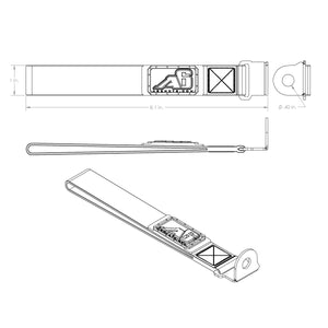 4Runner Rear Lift Strap Red – Agency 6