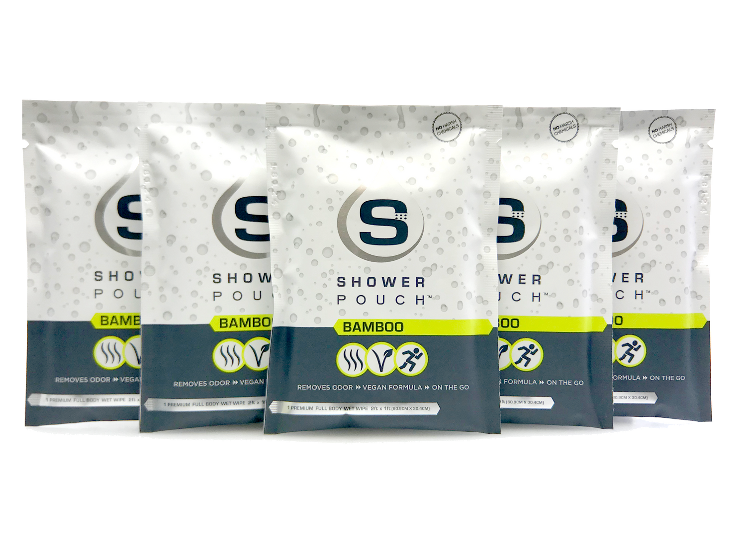 Compact 5-Pack Shower Pouch | Agency 6