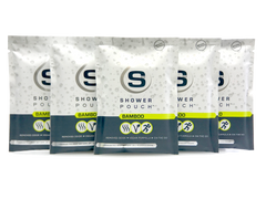 Compact 5-Pack Shower Pouch | Agency 6