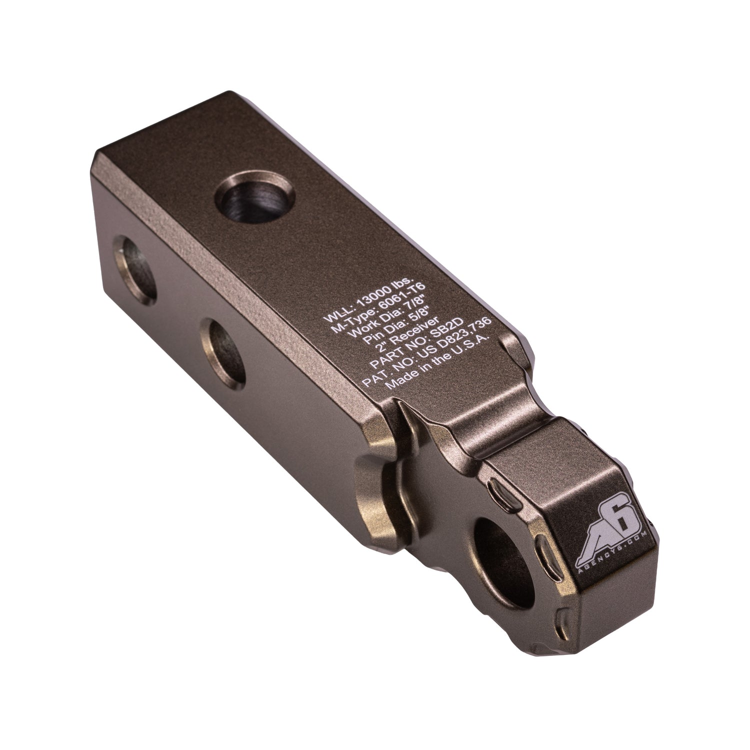 Agency 6 Recovery Hitch Shackle Block - 2