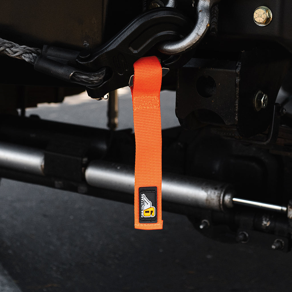 A6™ WINCH HOOK Pull Strap - 1.5 inch wide