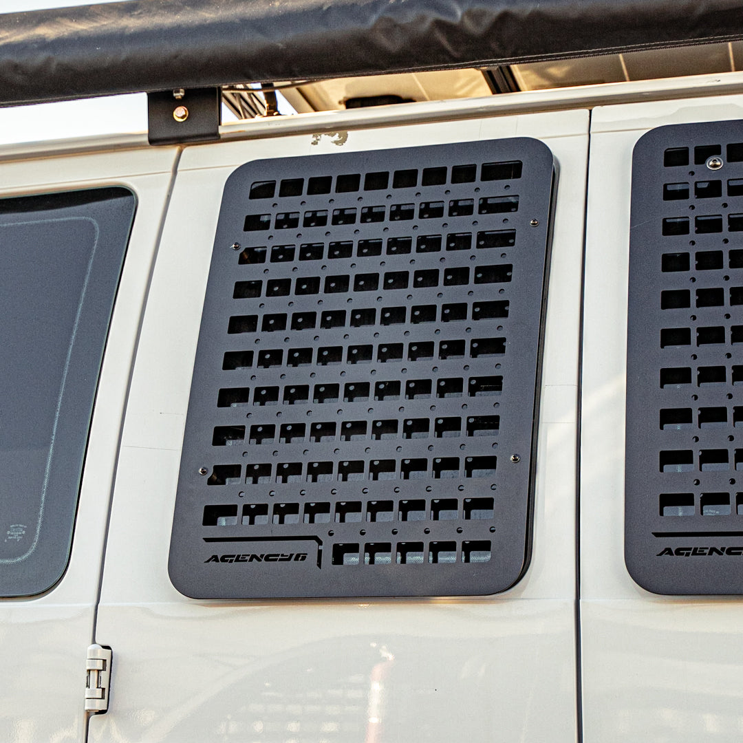 Agency 6 Ford E350 Passenger Window GRIDS – Left Barn