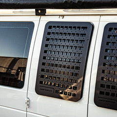 Agency 6 Ford E350 Passenger Window GRIDS – Left Barn