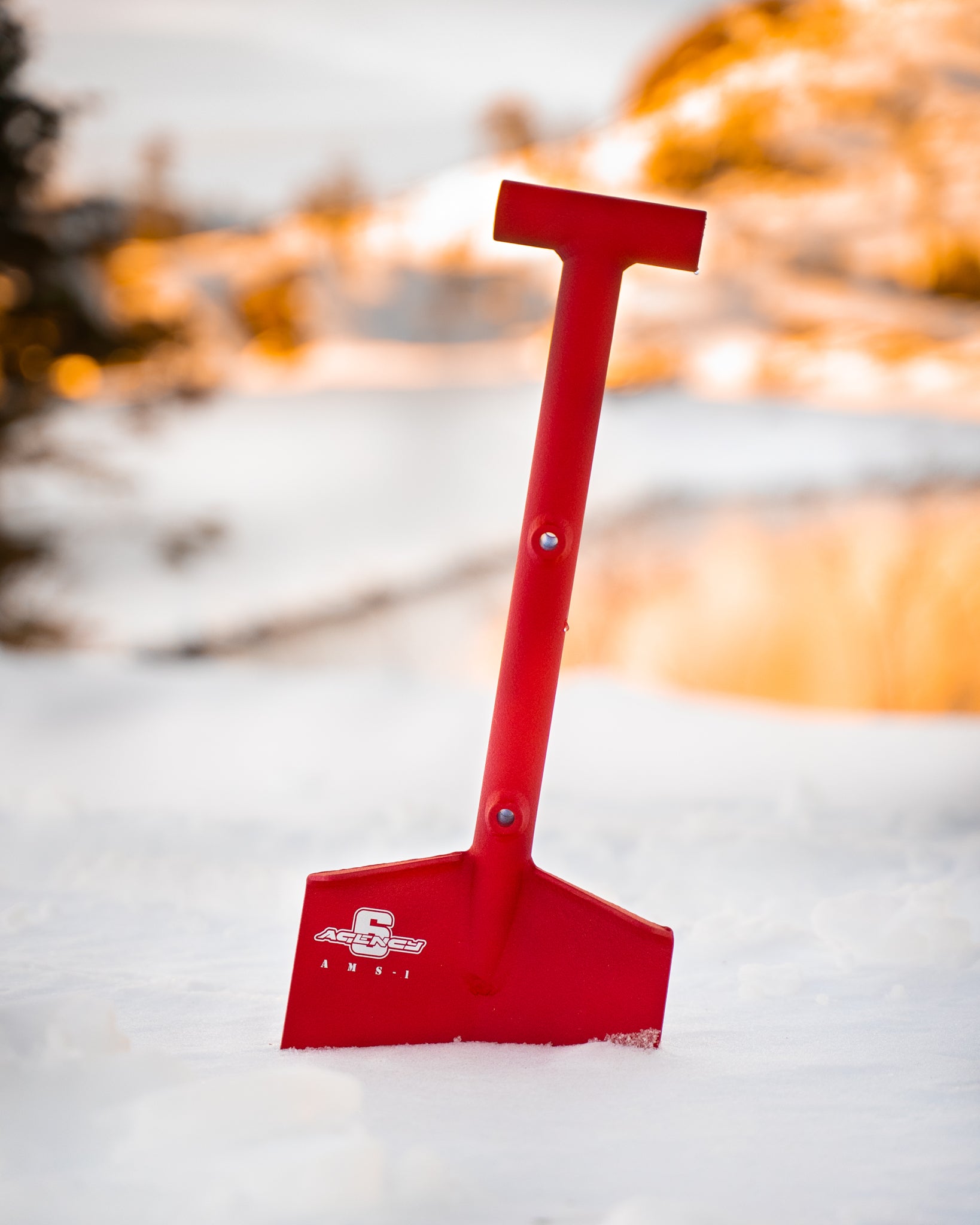 A6™ Mini Shovel RED | Best Outdoor Shovel – Agency6.com