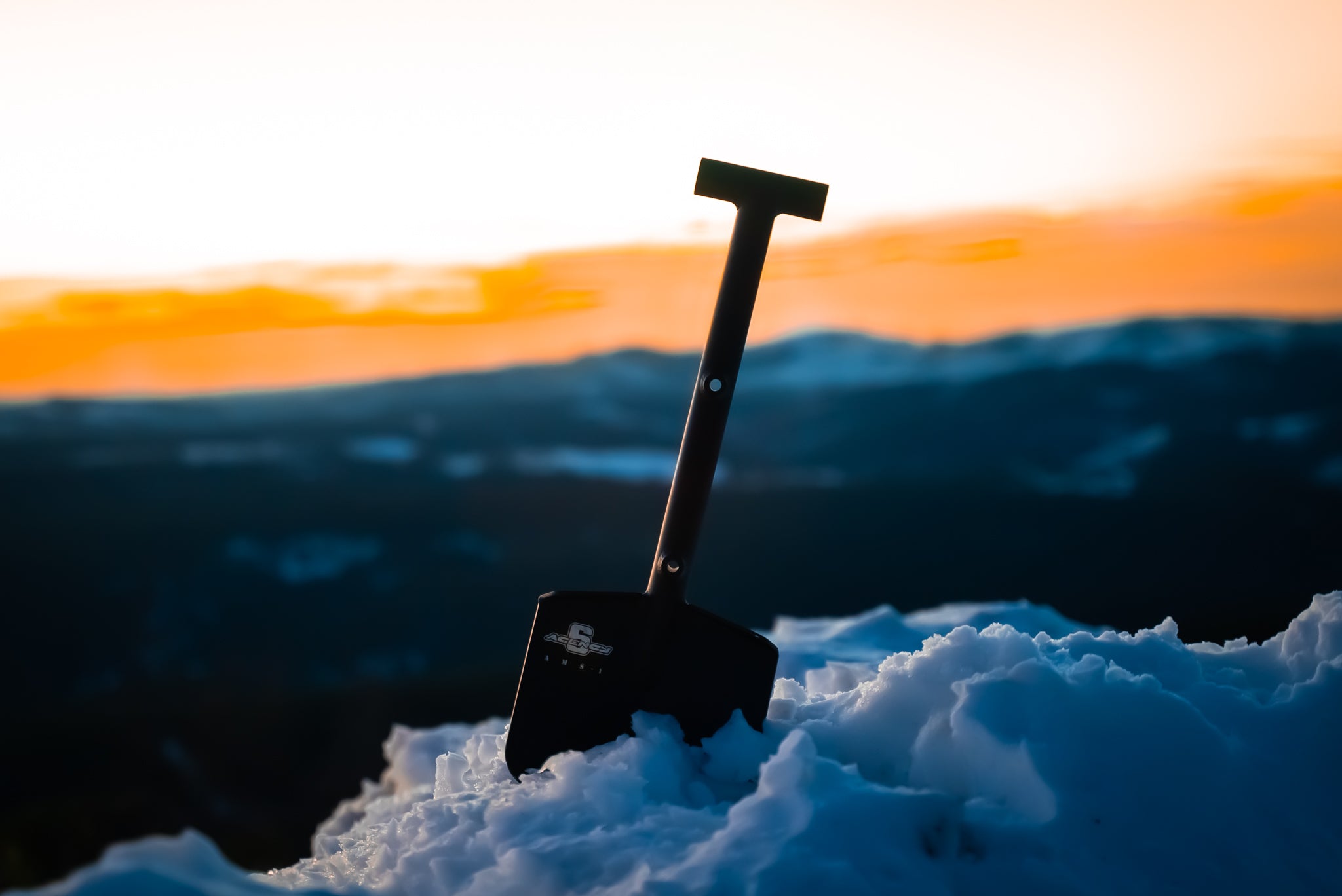 Compact Adventure Shovel – A6™ Black | Agency 6 – Agency6.com