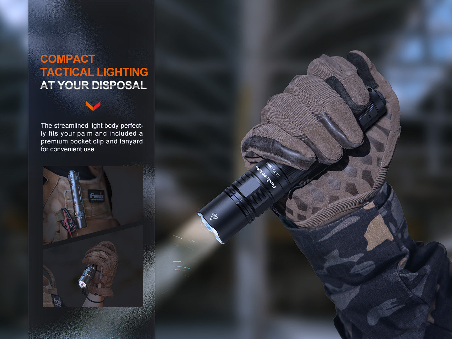 Fenix PD36R Bright Flashlight - Agency 6