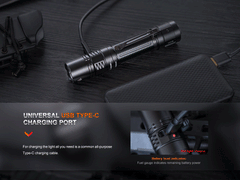 Fenix PD36R Bright Flashlight - Agency 6
