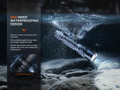 Fenix PD36R Bright Flashlight - Agency 6