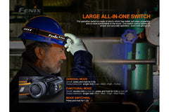 Fenix HM70R Rechargeable Headlamp - Agency 6