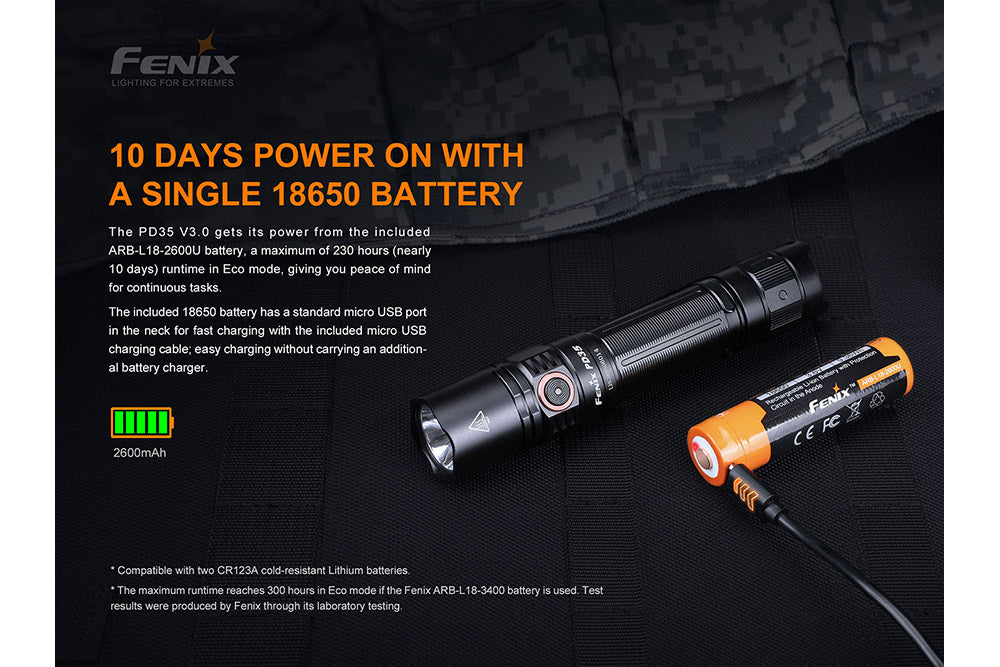 Fenix PD35 V3.0 Everyday Carry - Agency 6