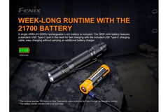 Fenix PD36 TAC - Tactical Flashlight | Agency 6