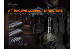 Fenix PD36 TAC - Tactical Flashlight | Agency 6