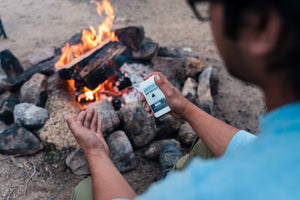 Adventure Sampler Kit: 4 Shower Pouches, 1 Hand Sanitizer (80%), and 1 Deodorant