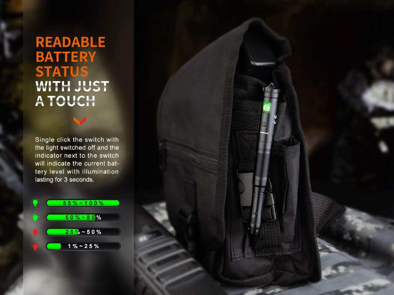 Fenix T6 LED Penlight for Tactical Use | Agency 6