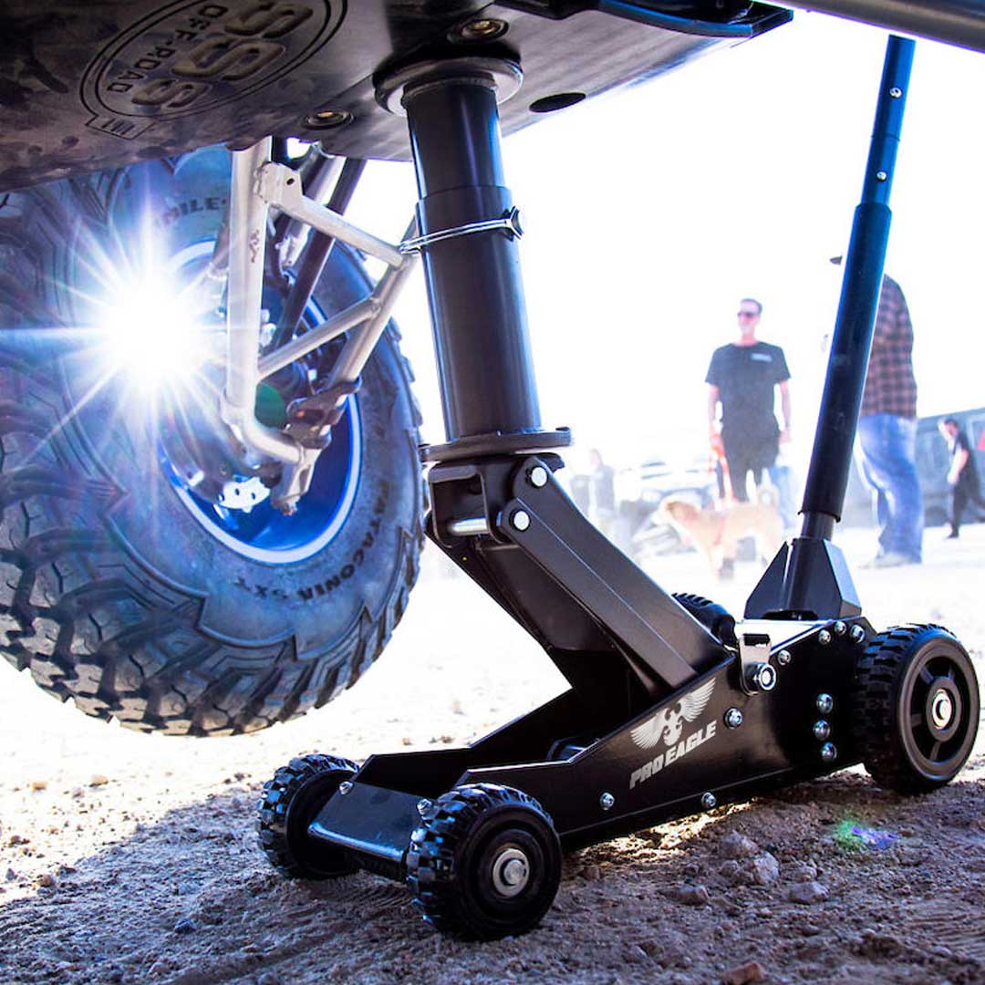 1.5 Ton Big Wheel Off Road Jack - 