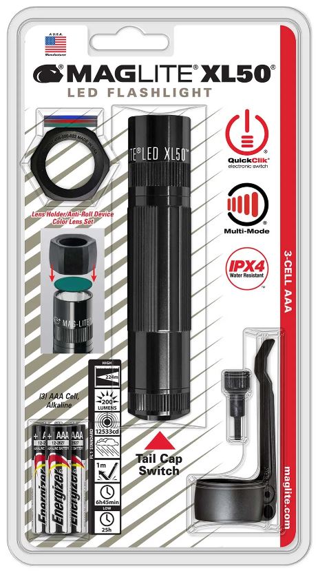 Maglite XL50 LED Tactical Pack | Agency 6