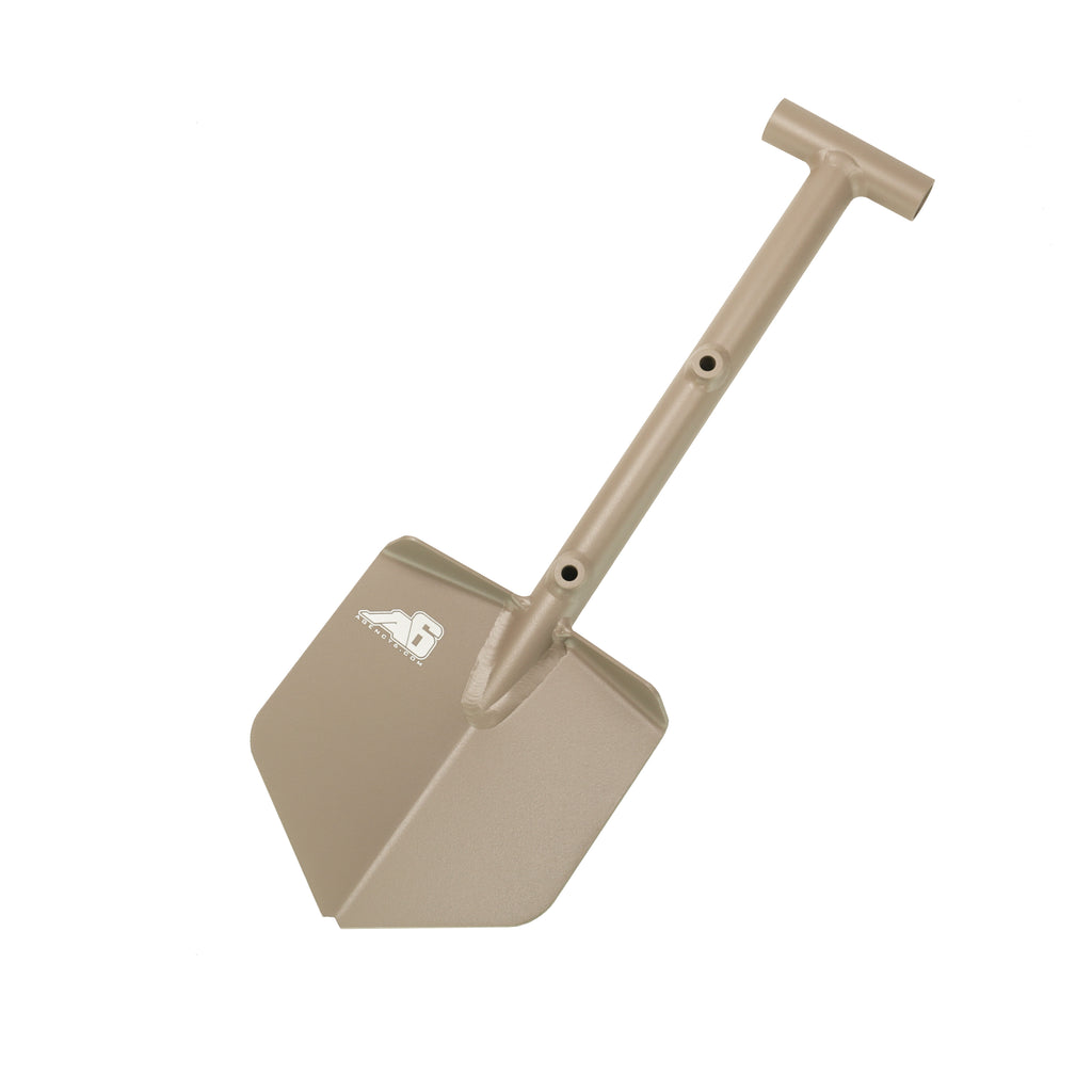 A6™ Adventure Mini Shovel (AMS-1) - Lightweight Aluminum Overland
