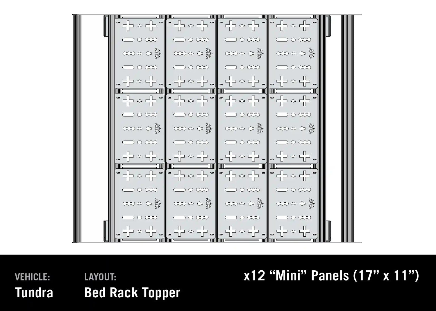 DRIFTR Roof Rack Deck Accessory Panels