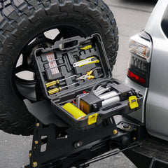 Heavy-Duty Dual Cylinder Air Compressor | Agency 6