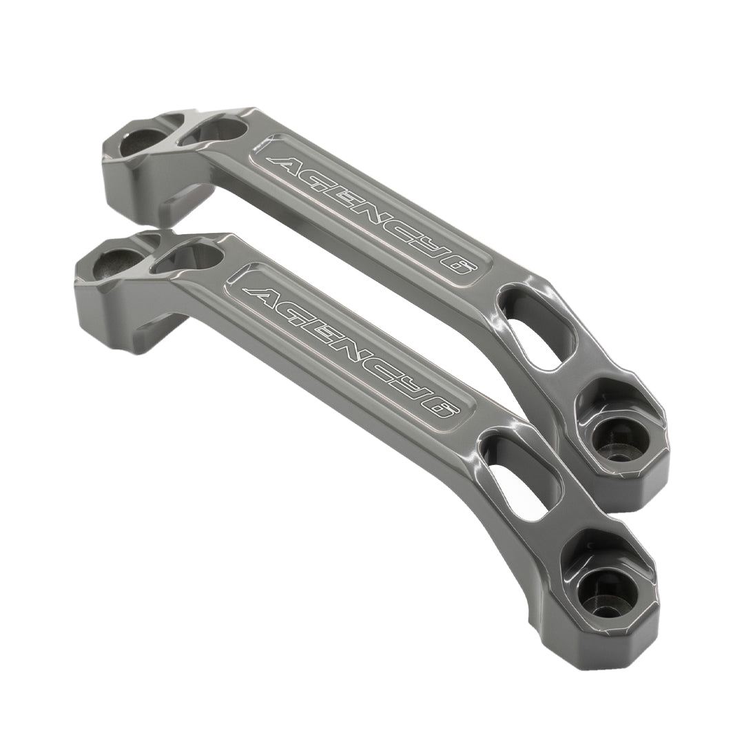 GARAGE SALE - Billet Grab Handles - Pair (Earth Grey)