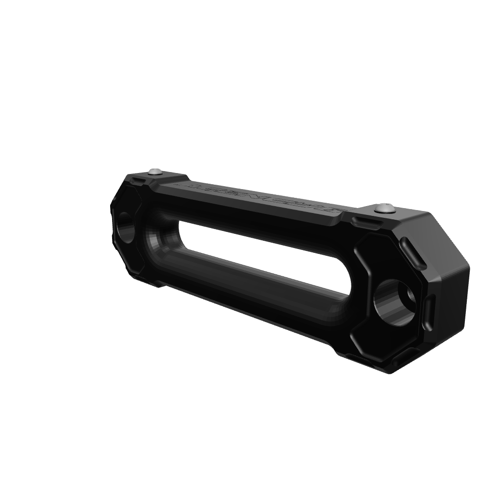 black winch fairlead