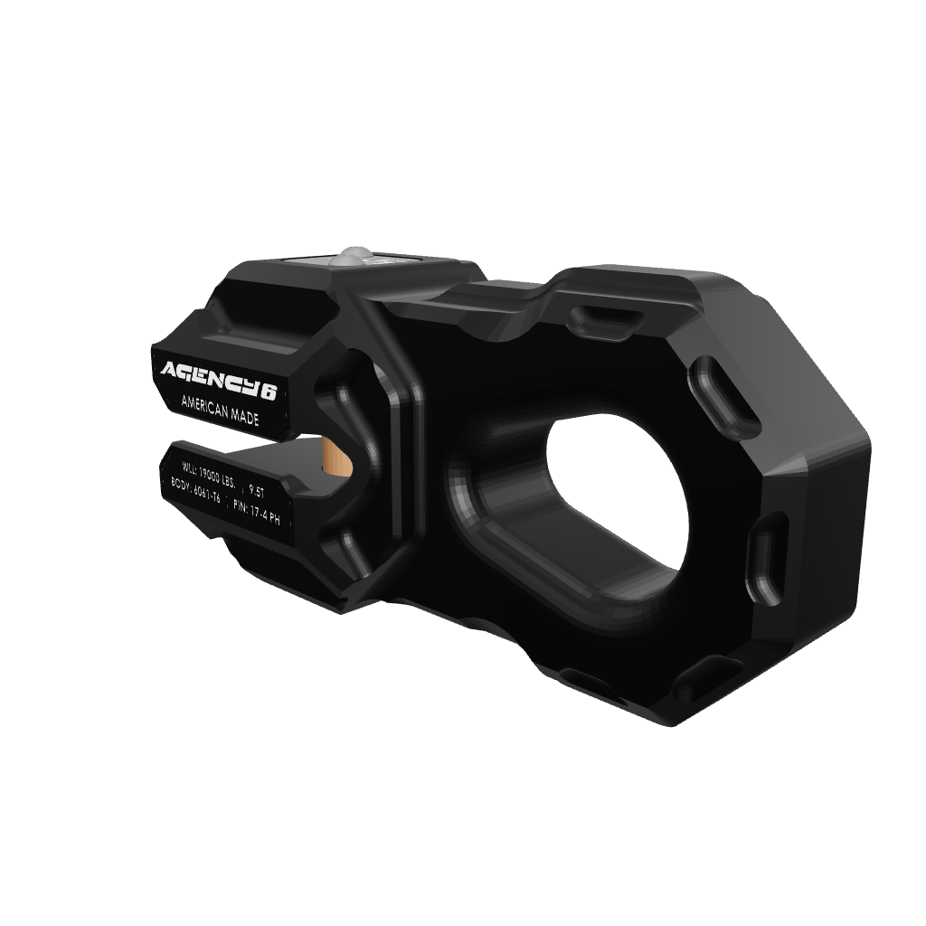 black d shackle