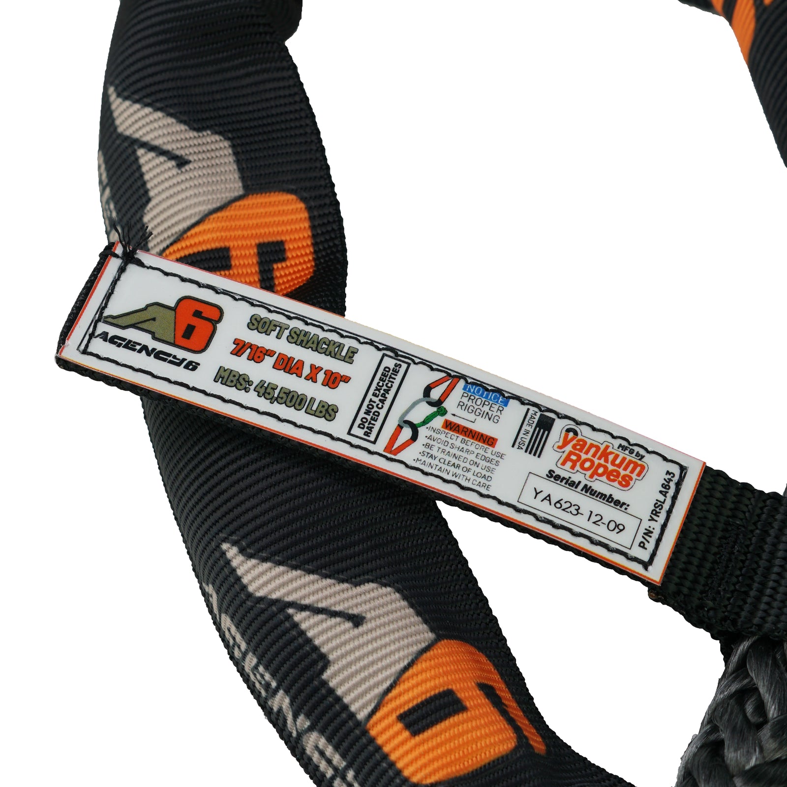 soft shackle strength