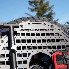 Off-Road Spare Tire Grid – Secure Mount | Agency 6