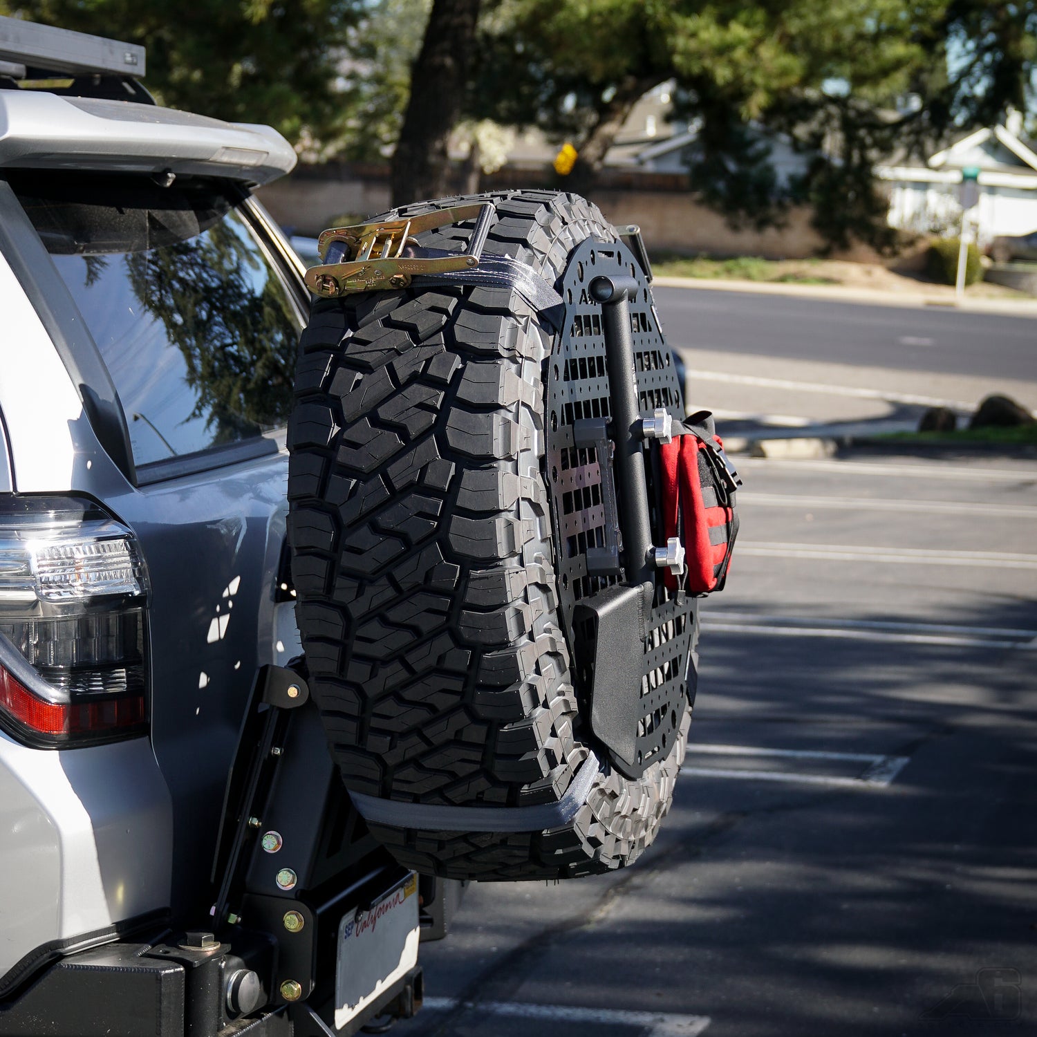 Off-Road Spare Tire Grid – Secure Mount | Agency 6