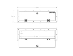  Universal Lock Box - 24" | Agency 6