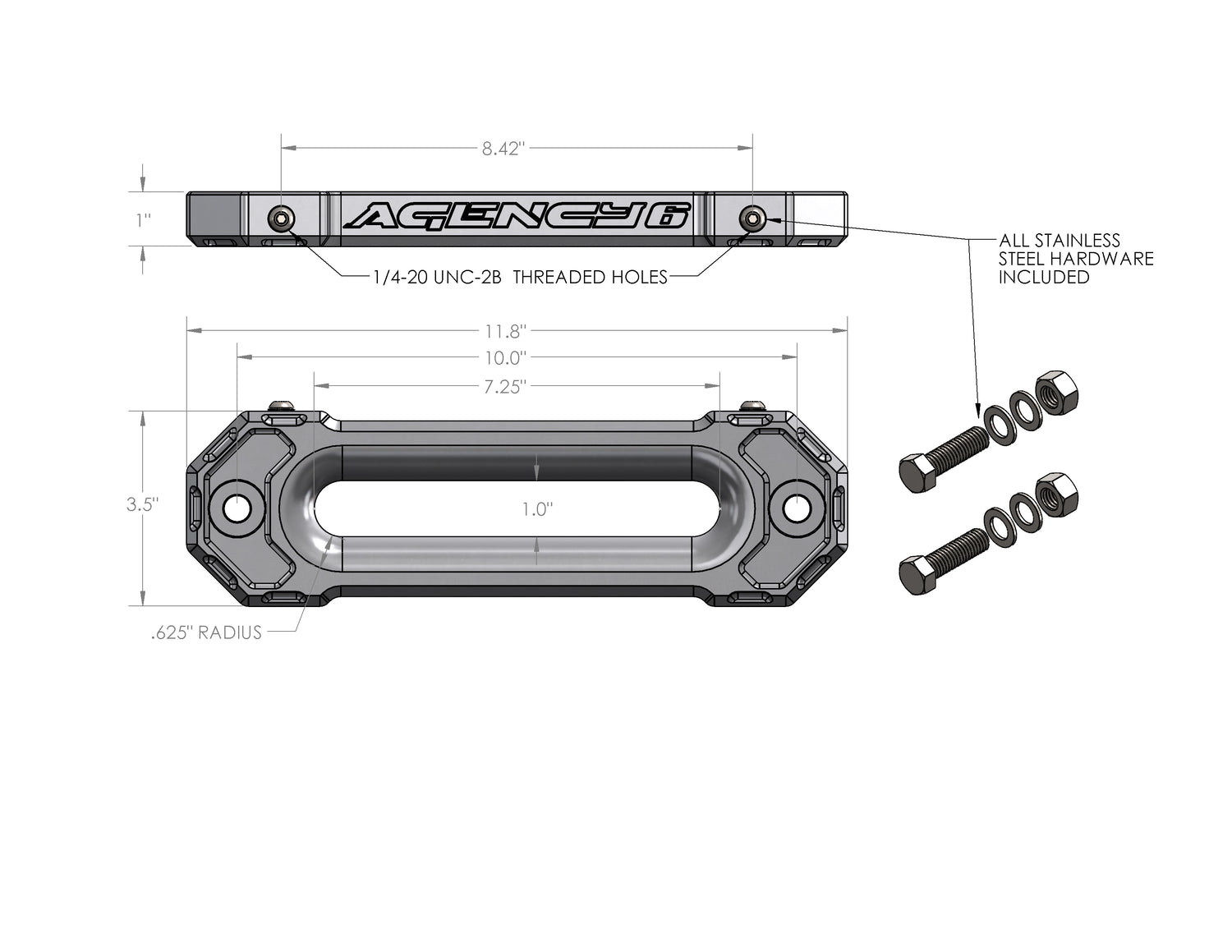 red winch fairlead